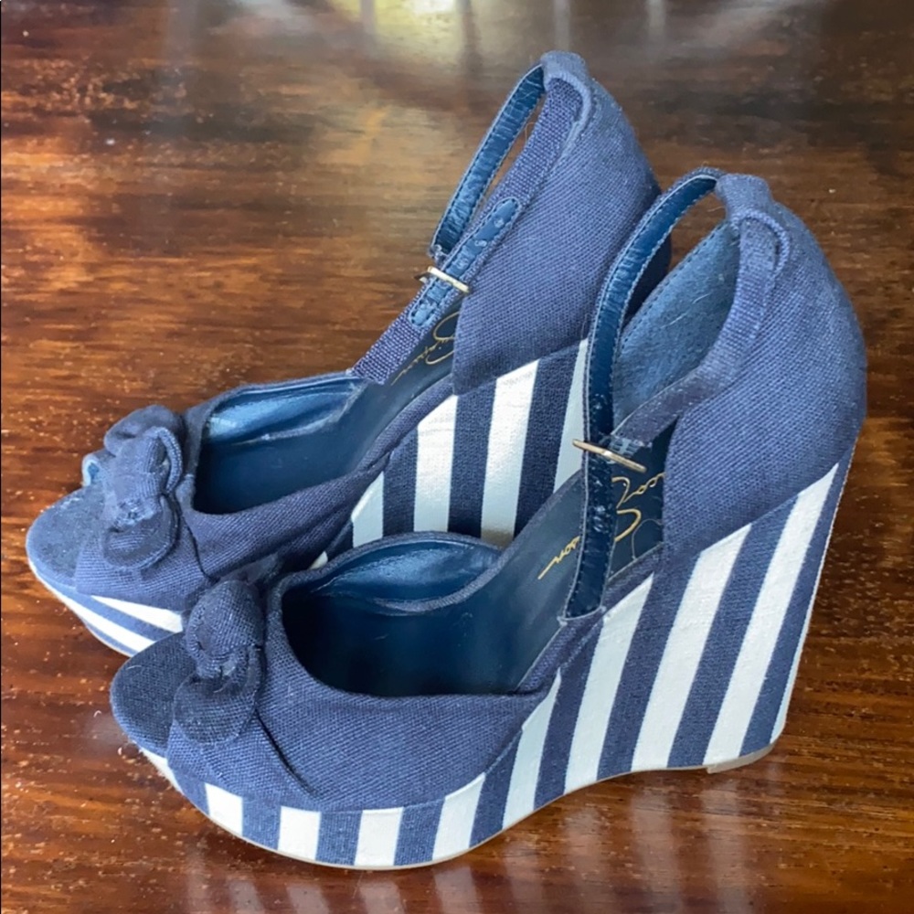 Jessica Simpson wedges